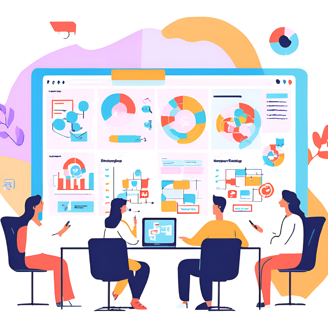 Digital marketing strategy planning session